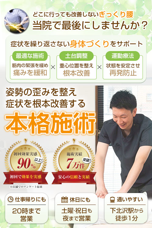 TOP：ぎっくり腰