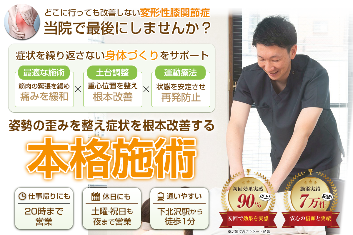 TOP：膝関節症